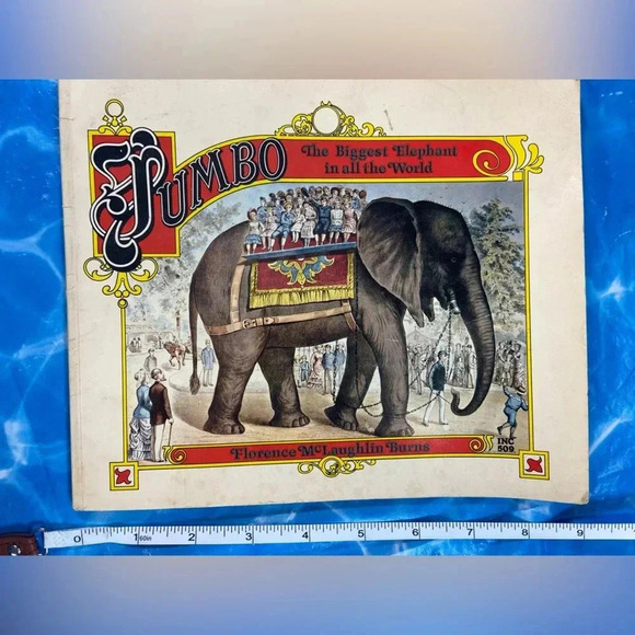JUMBO: The Biggest Elephant in All The World Book. Vintage. - Picture 3 of 11